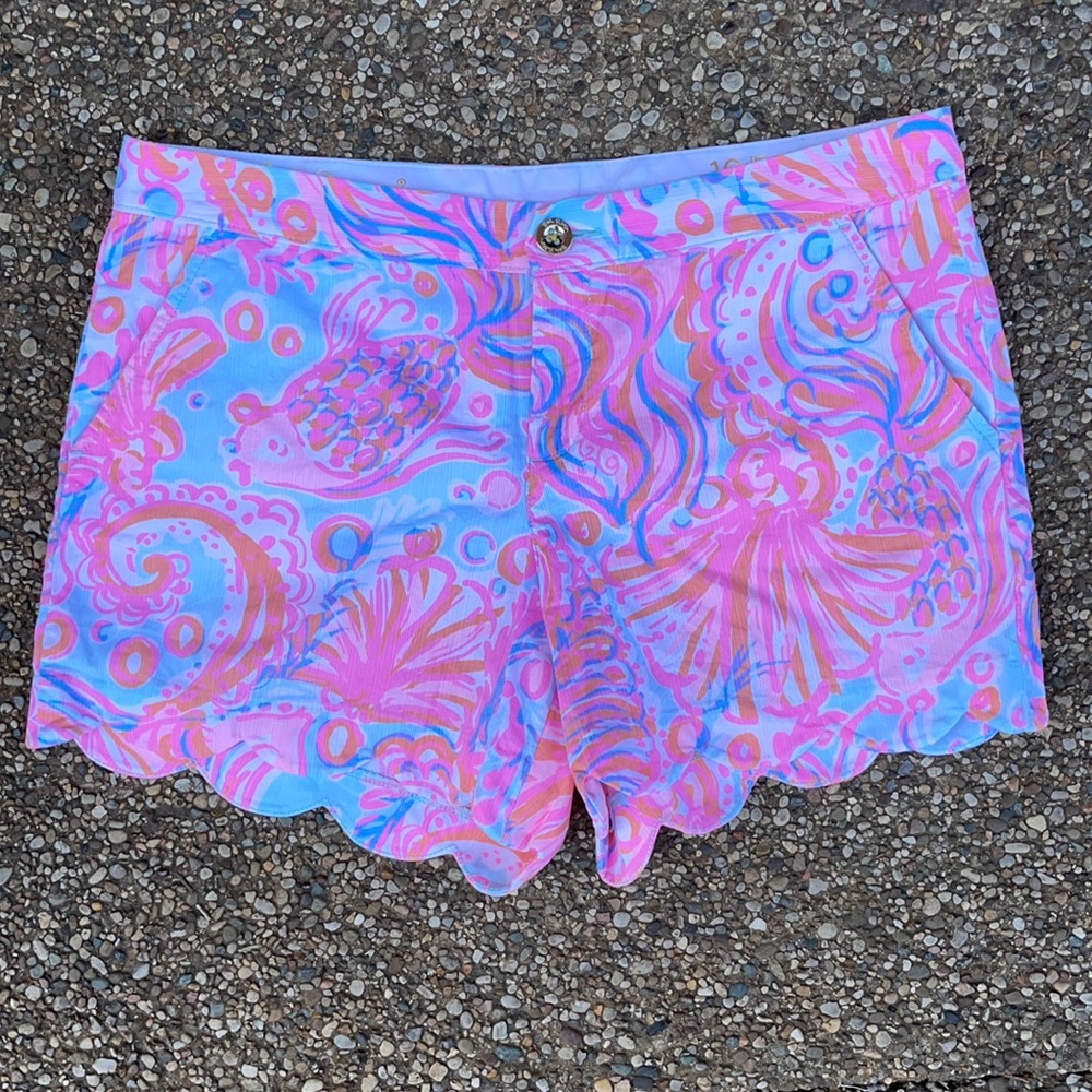 Lilly Pulitzer Buttercup shorts, size 10